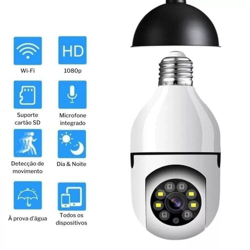 Cámara de seguridad inteligente Wi-Fi 360 Full HD [ENVÍO GRATIS]